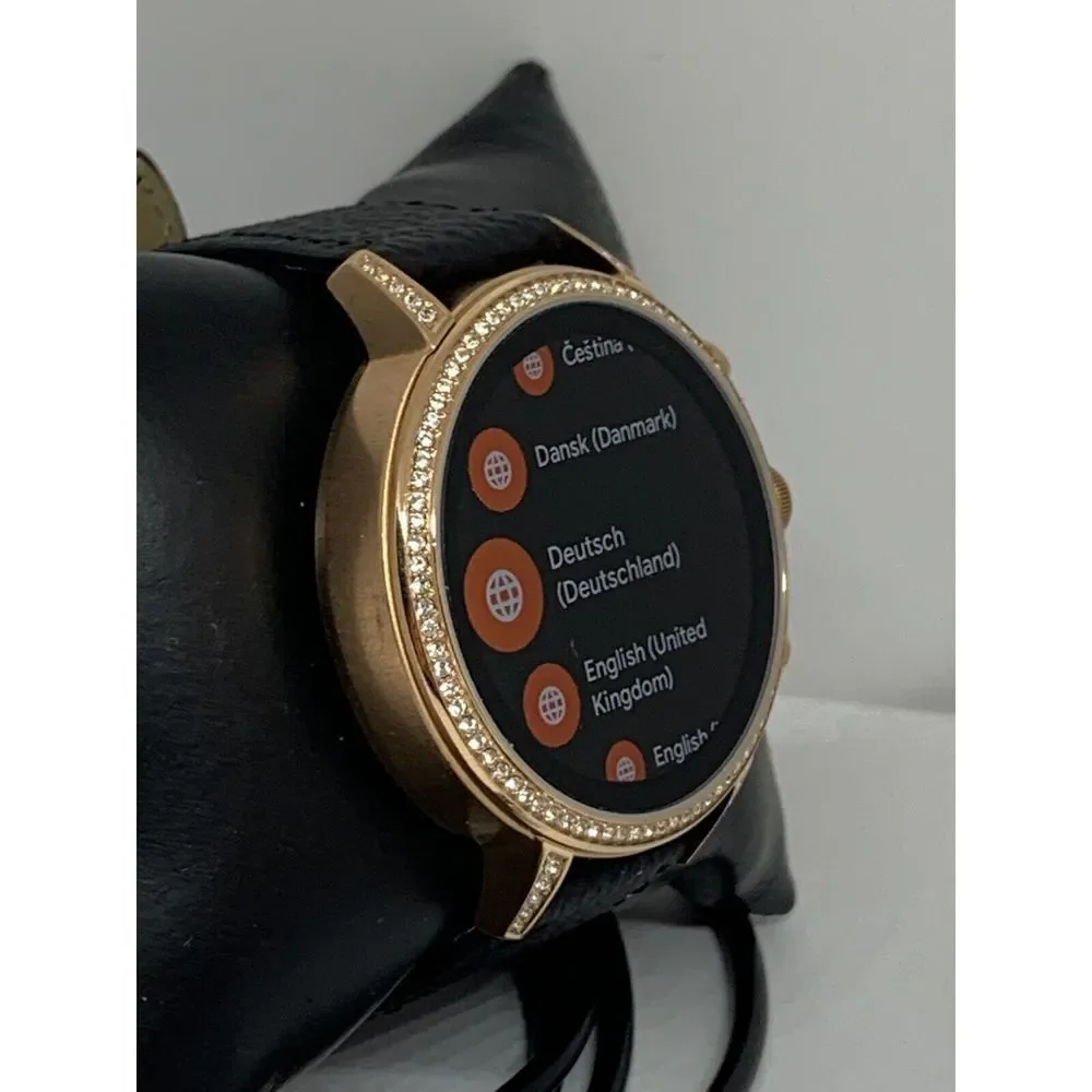 Fossil Gen 4 Authentic Digital Dial Smart Watch Custom Band FTW6030 QT772